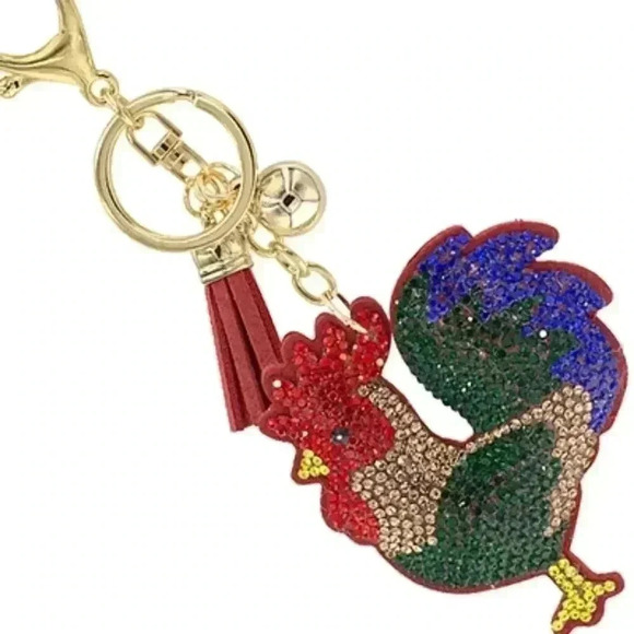 Rooster Keychain - Picture 1 of 2